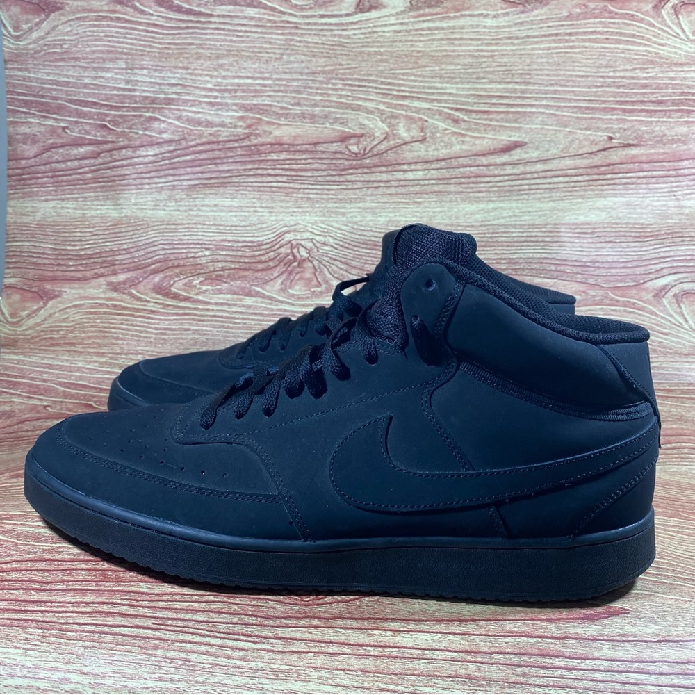 **sold sold** Nike Court Vision Mid Basketball Sneakers Black 14